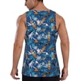 thumbnail image 3 of Gaeub Hawaiian Style Men's Athletic Tank Top, Workout Sleeveless Shirts, Running Tank Tops for Gym, Running, Training - XX-Large, 3 of 9