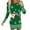 Green, variant on TJAZFJPA Crochet Dresses for Women Women Casual Dresses Long Sleeve Round Neck Christmas Prints Dress Casual Party Dress White Prom Dress Womens Sundresses Trendy 2067