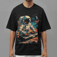 thumbnail image 4 of Men's 100% Cotton Short Sleeve Crewneck Graphic T-Shirt, Soft Breathable Moisture Wicking Casual Basic S-3XL, 4 of 7