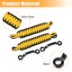 thumbnail image 5 of Correas limitadoras para puerta de coche Unique Bargains Jeep Wrangler TJ negro y amarillo, 5 of 6