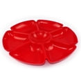 thumbnail image 1 of Botanero de Plastico en forma de Trebol Rojo FoodKeepers Trebol, 1 of 2