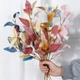 thumbnail image 3 of Matsuzay 6 unids/set No necesita riego plantas artificiales realistas para oficina plantas falsas de apariencia realista Decoración Marrón, 3 of 6