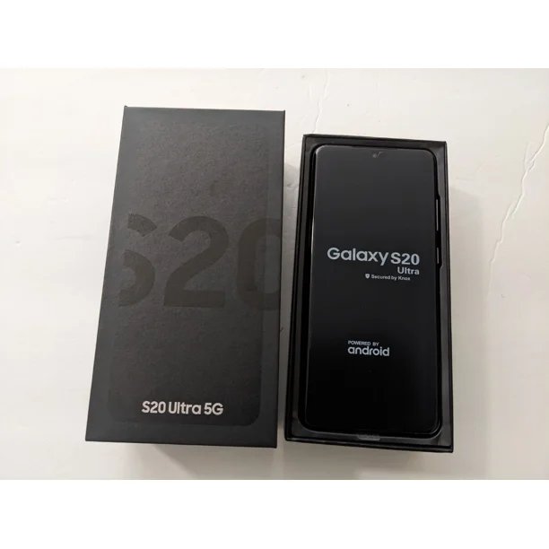 Samsung Unlocked Galaxy S20 Ultra, 512GB Cosmic Black - Smartphone