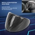 thumbnail image 4 of Couvercle de Bouton de Levier de Changement de Vitesse, Couvercle de Bouton de Changement de Vitesse Noir Brillant Facile Propre Fibre de Carbone pour Tonnelier R55 R56 R57 R58, 4 of 7