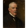 thumbnail image 2 of Leopold Horowitz 20x24 Black Ornate Framed Double Matted Museum Art Print Titled: Portrait of an Old Man (circa 1911), 2 of 5