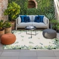 thumbnail image 2 of Eucalyptus Outdoor Rug for Patio/Deck/Porch, Non-Slip Large Area Rug 5 x 7 Ft, Farmhouse Flower Plant Sage Green Country Indoor Outdoor Rugs Washable Area Rugs, Reversible Camping Rug Carpet Runner, 2 of 8
