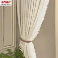 thumbnail image 5 of Fashion Champagne Luxury Modern Embossed Curtains for Living Room Dining Bedroom Blackout Beige French Cream Elegant Tulle, 5 of 5