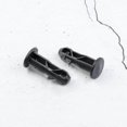 thumbnail image 3 of 3 Pairs Hinge Bolts Hinge Pins For Trash Can Lid Bins To Fit 240/120/100/60l Outdoor Dustbins, 65mm X 18mm, Black Plastic, 3 of 4