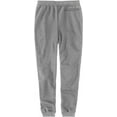 thumbnail image 3 of Carhartt Heather Gray Color Midweight Tapered 3XL Size Men's Cotton Sweatpants, 3 of 4