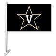 thumbnail image 1 of BSI PRODUCTS 97086 Vanderbilt Commodores Car Flag with Wall Brackett, 1 of 1