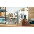 thumbnail image 2 of Ahgly Company Machine Washable Indoor Round Transitional Orange Area Rugs, 3' Round, 2 of 7