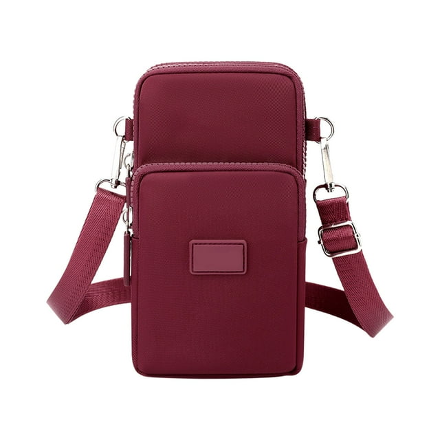 Mochila bandolera con correa y orificio para auriculares, mochila de senderismo, bolso bandolera multiusos.
