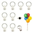 thumbnail image 2 of VERMON 10 Pcs Balloon Weights Prevent Balloon Flaying Away Helium Balloon Weights Reusable Stainless Wedding Prom Celebrations Birthday Party Decoration Supplies, 2 of 6