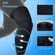 thumbnail image 4 of Calentador de piernas Rodillera estirable Protector de muslo de rodilla, Almohadilla de compresión de rodilla Protector de soporte grueso para deporte Baloncesto Voleibol Fútbol Rugby Crossfit, 1 par TUNC  Sencillez, 4 of 5