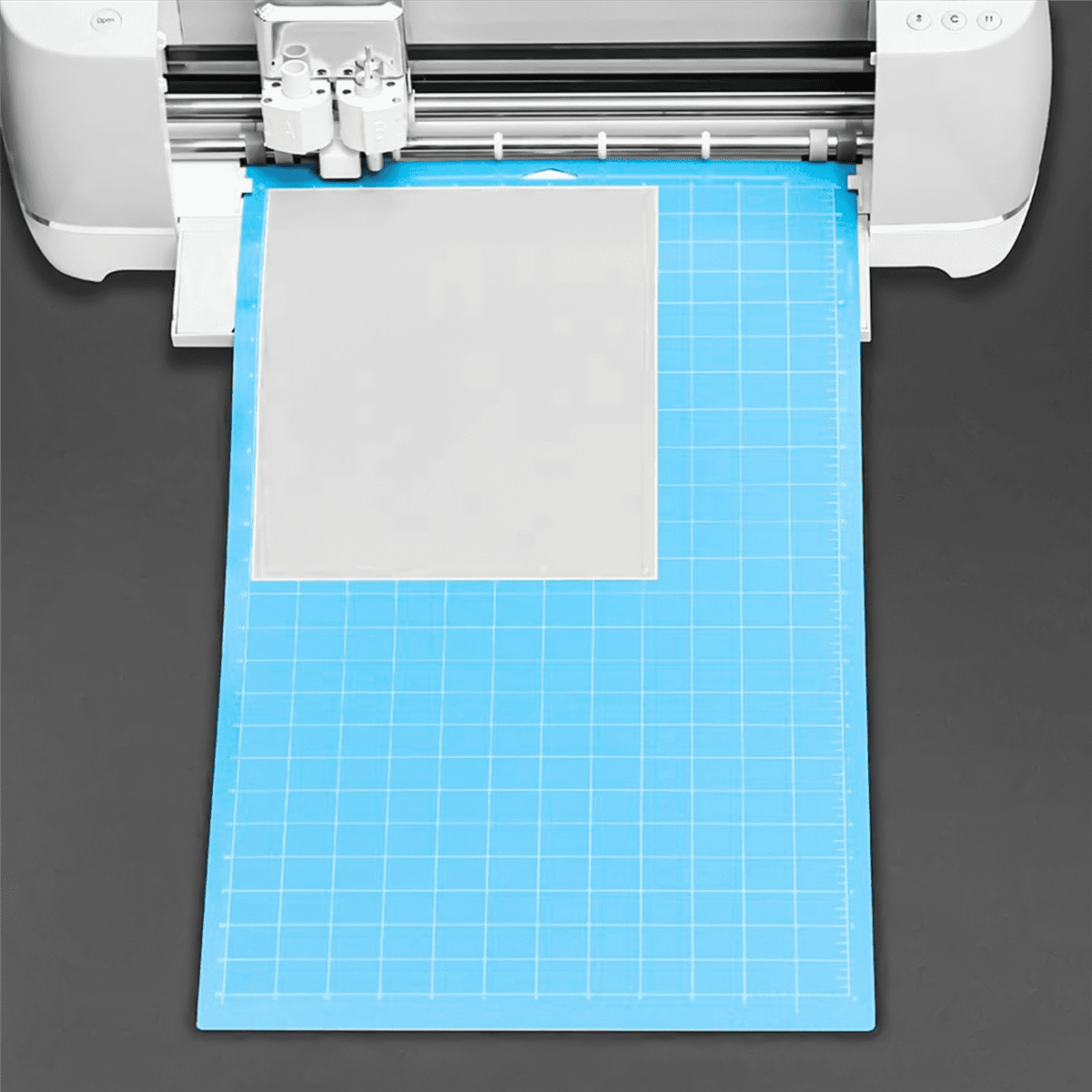 8 Pcs Mixed Color PVC Cutting Mat Grid Cutting Pads Cutting Plotter Pad Replacement Accessories for Maker/Cameo 4