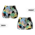 thumbnail image 3 of Sikiie Different Cats Print Workout Shorts Women Scrunch Butt Gym Shorts Seamless High Waist Tummy Control Yoga Biker Athletic Shorts, 3 of 5