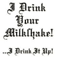 thumbnail image 3 of CafePress - I Drink Your Milkshake! T Shirt - Men's Classic Graphic T-Shirt, 3 of 4