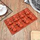 thumbnail image 3 of Rose Flower 8 Holes Cartoon Bear Cake Silicone Mold, DIY Baking Tool, 29*17*1.1cm, 3 of 4