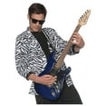 thumbnail image 2 of Underwraps 80's Zebra Blazer White Adult Costume OS Male, 2 of 2