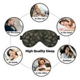thumbnail image 7 of PAYOHTO Speckle Camouflage Soft Sleep Mask Comfort Pure Silk Eye Cover for Travel Office Camping, 7 of 7
