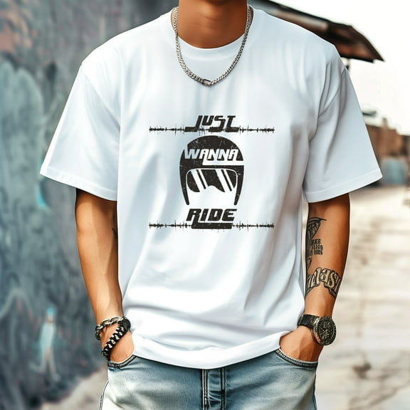 Men's T Shirt Round Neck Patterned Tee Summer New Sports Shirt Vintage Style Gift for Friends XS