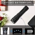 thumbnail image 4 of Flashlight, USB Rechargeable LED Ultra Powerful 3000 Lumens Flashlight, for Camping Hiking(Rechargeable Battery Included), 4 of 5