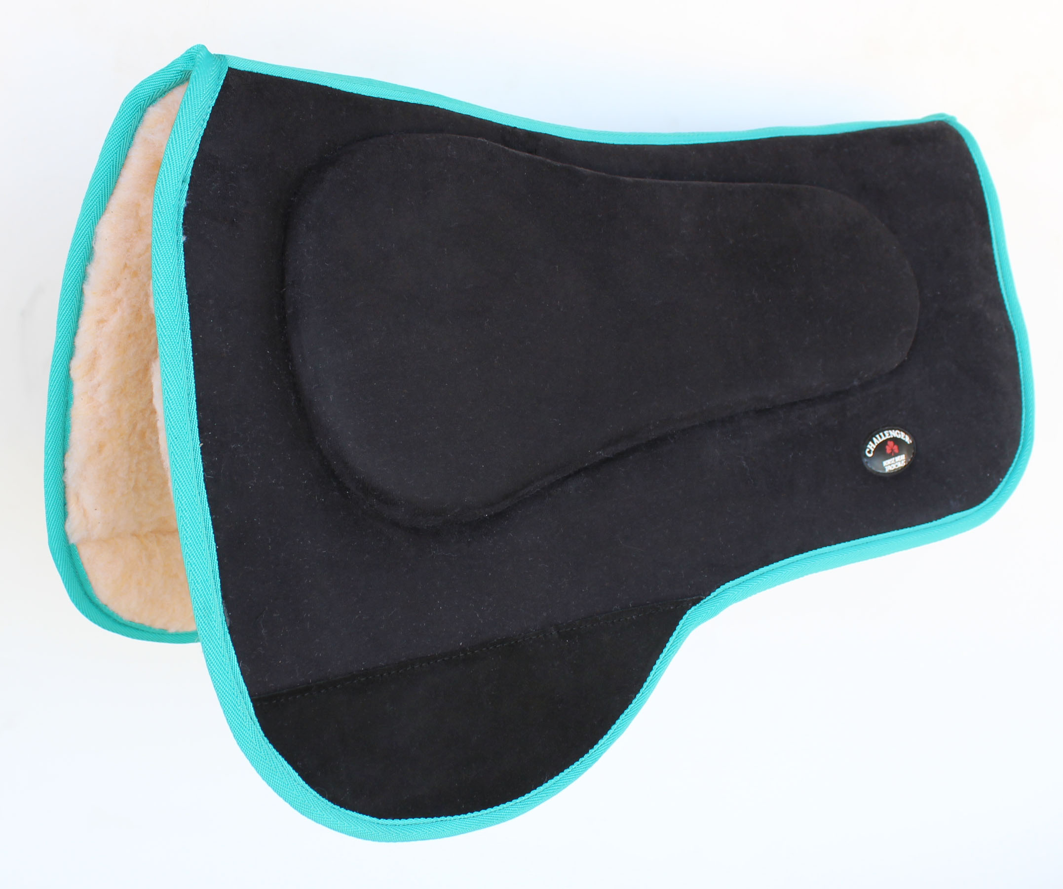 Western Horse SADDLE PAD Barrel Memory Foam Fur Bottom 3982 Walmart