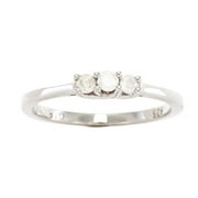 Angle View: 1/5 Carat T.w. Diamond Promise Bridal Ri