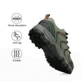 thumbnail image 5 of BURUDANI Men's Mid Hiking Boots Waterproof Outdoor Trekking Backpacking Camping Shoes Wide, 5 of 7