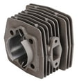 thumbnail image 3 of Culata de motor de bicicleta, repuesto de culata de motor de gasolina de bajo ruido de Metal para 80cc YUNYI BRAND Deportes, 3 of 8