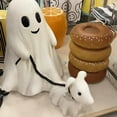 2024 Ghost Figurine Ghost Dog Ghost Walking Dog Statue Halloween