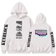 thumbnail image 3 of Ken Block 43-Sudadera con capucha para hombre y mujer, ropa de calle con estampado de letras gráficas, estética gótica, Tops de forro polar de gran tamaño, moda, 3 of 4