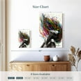 thumbnail image 4 of Elephant Stock Lady In Rapture Wall Art - Vertical Canvas Wall Art - Living Room Wall Decor - Fashion And Beauty Canvas - Gray And Gold Decor By Ashvin Harrison - 8" x 12", 4 of 8