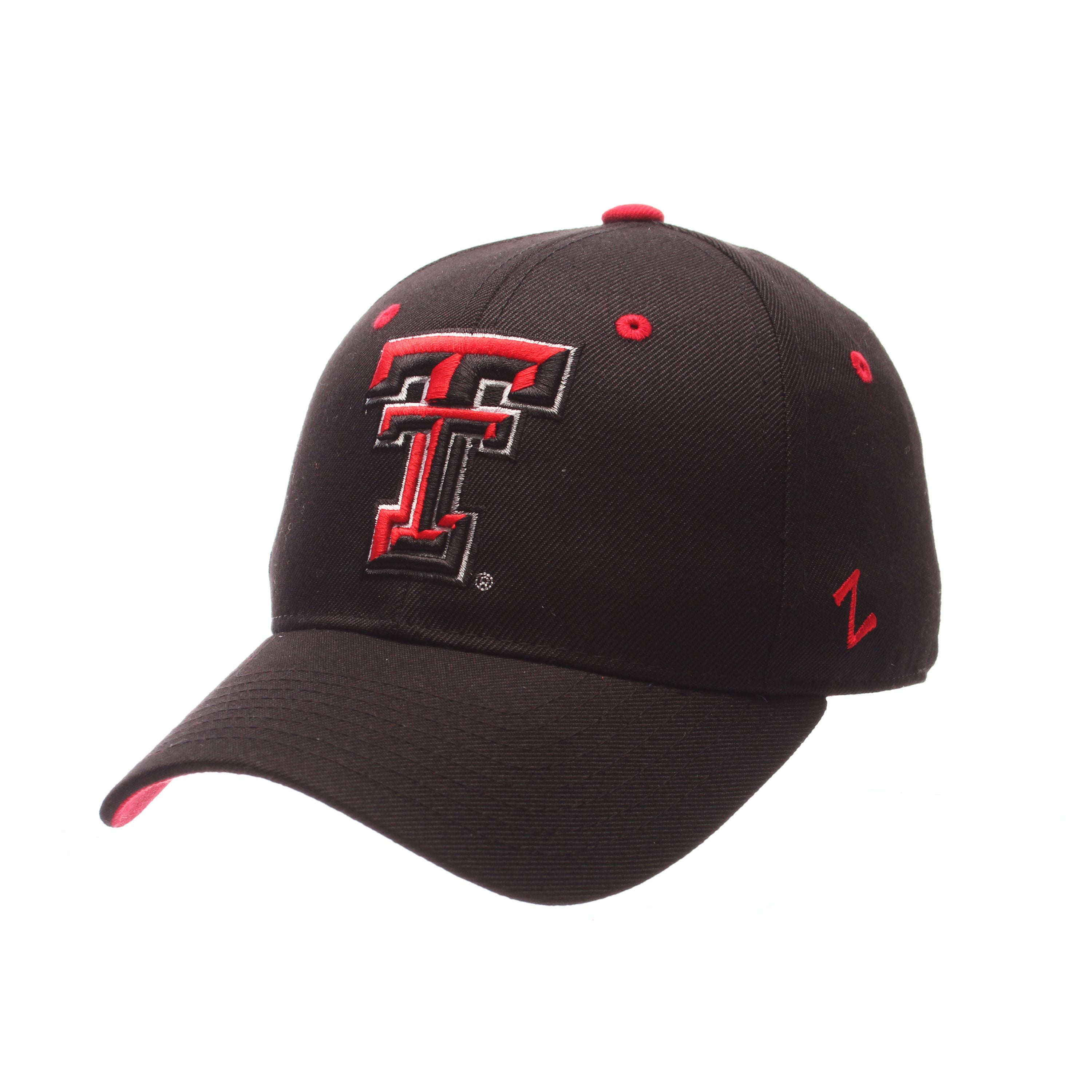 Texas Tech Red Raiders DH Fitted Hat (Black) - Walmart.com - Walmart.com