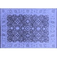 thumbnail image 1 of Ahgly Company Indoor Rectangle Oriental Blue Industrial Area Rugs, 2' x 4', 1 of 4