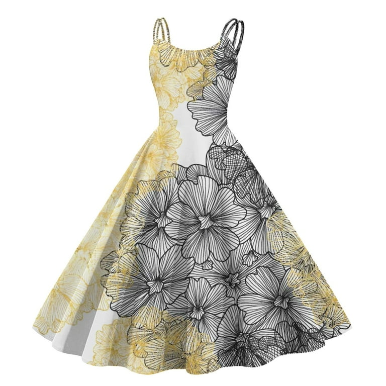 50's top dresses walmart