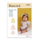 thumbnail image 1 of Butterick Baby's Diadema Bloomers Peleles y Vestido Patrón de Costura Kit Código de Diseño B6950 Tallas XS-S-M-L Multicolor, 1 of 5