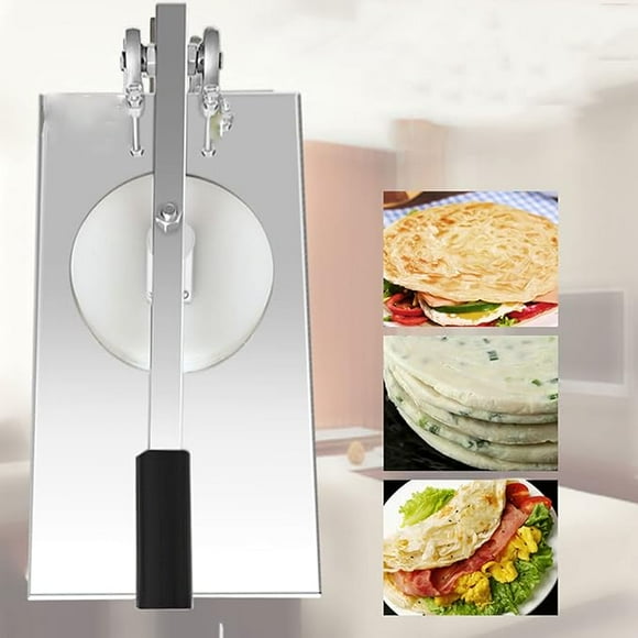 Dough Press Machine 7.9" Manual Pastry Press Machine Pizza Dough Maker