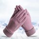 thumbnail image 2 of Guantes De Ciclismo De Invierno Para Mujer Antideslizantes Cálidos Ciclismo Deportivo Plus Forro Polar Guantes De Algodón De Invierno Para Mujer, 2 of 4