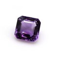 thumbnail image 2 of Natural Amethyst Asscher Cut, 23.3 Ct Amethyst Square Cut, 17.5 mm, Large Purple Amethyst Pendant, Excellent Quality, Square Amethyst Ring, 2 of 7