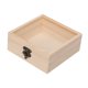 thumbnail image 5 of Caja de madera para guardar joyas, joyero, decorativa, multifunción, con tapa. 12cmx12cmx5cm, 5 of 9