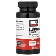 Force Factor Glutathione (Reduced), 500 mg , 60 Vegetable Capsules