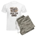 thumbnail image 6 of CafePress - Jack Chi Dog Dad - Men's Light Loose Fit Cotton Pajama Set, 6 of 7