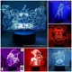 thumbnail image 3 of Figuras de acción de One Piece, Roronoa Zoro Luffy Nami Anime Night Lights, 3D LED, cambio de Color, muñeca Usopp Sanji Chopper, regalo para niños, 3 of 4