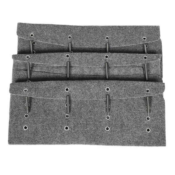 WHAMVOX 3Pcs Anti-Slip Rv Step Mats Camper Stair Covers Non-Slip Step Runners Rv Step Carpet With Springs For Rv Sturdy Stair Carpet Accessories