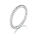 thumbnail image 3 of BORUO 925 Sterling Silver Ring, Twisted Eternity Band Stackable Rings 2mm Size 9, 3 of 4