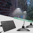 thumbnail image 2 of DONGPAI Solar Powered Pendant Lights Outdoor IP65 Waterproof Lamp with 1/4 Head Outdoor Solar Hanging Light for Home Yard Garden Walkway Pathway, 2 of 9