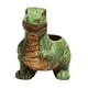 thumbnail image 3 of Maceta de dinosaurio, florero de cerámica, organizador de escritorio, macetero de animales para plantas de interior y exterior, balcón, hogar y jardín Estilo A, 3 of 9