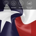 thumbnail image 5 of Blue Red White Texas Flag with Star,Cloth Napkins,Minimalistic Geometric Stripe Washable and Reusable Dinner Napkins Set of 8,Table Napkin for Kitchen Party Birthday Wedding Hotel 20"x20", 5 of 8