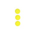 thumbnail image 1 of NETX VorteX Lot de 3 Balles de Pickleball, Balles de Pickleball 3D Silencieuses, Balles de Pickleball Imprimées à 40 Trous pour l'Intérieur et l'Extérieur pour Débutants, Joueurs Intermédiaires et Pro Poids Minimum 29 g, 1 of 4